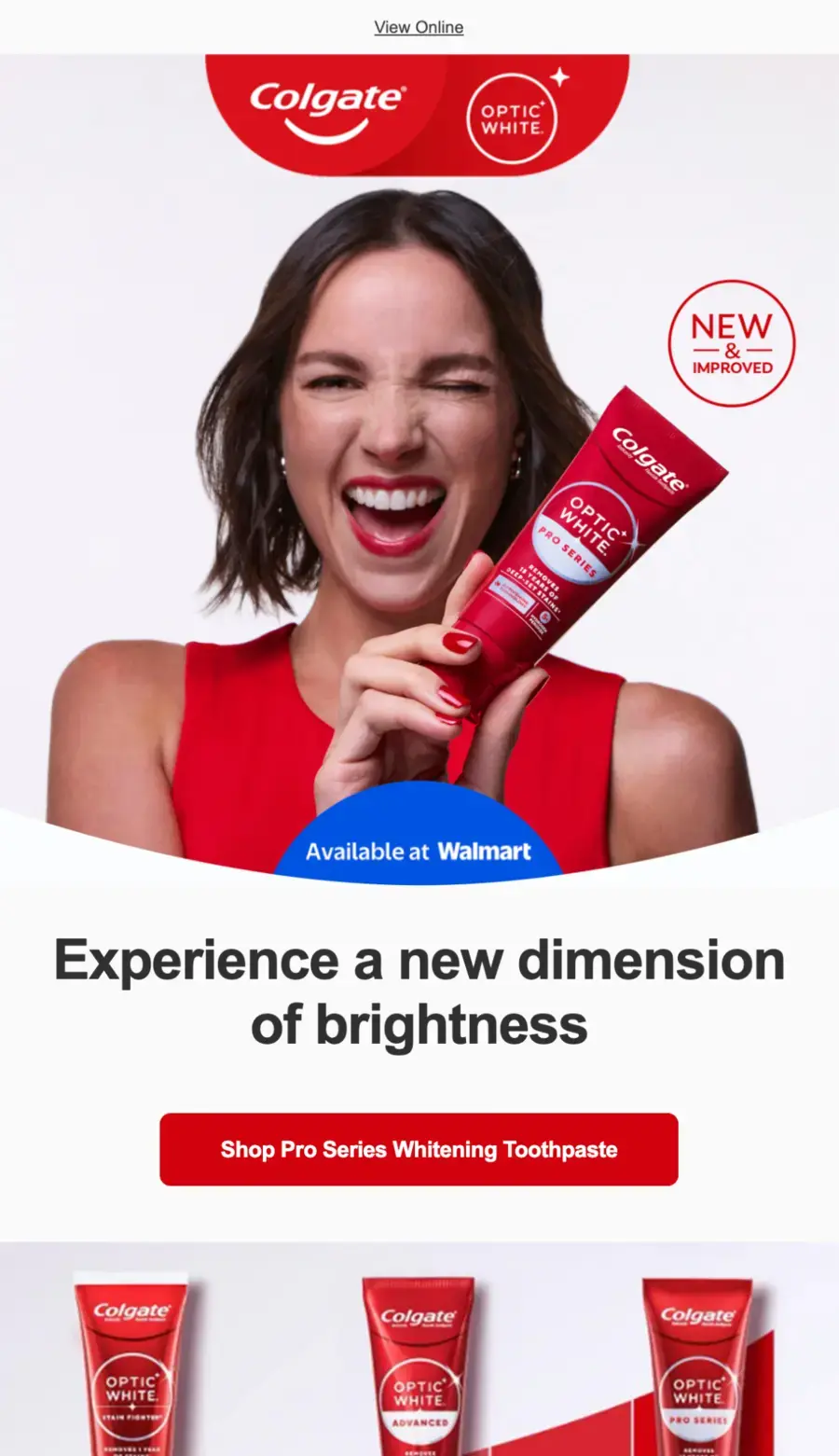 Colgate email rebuild
