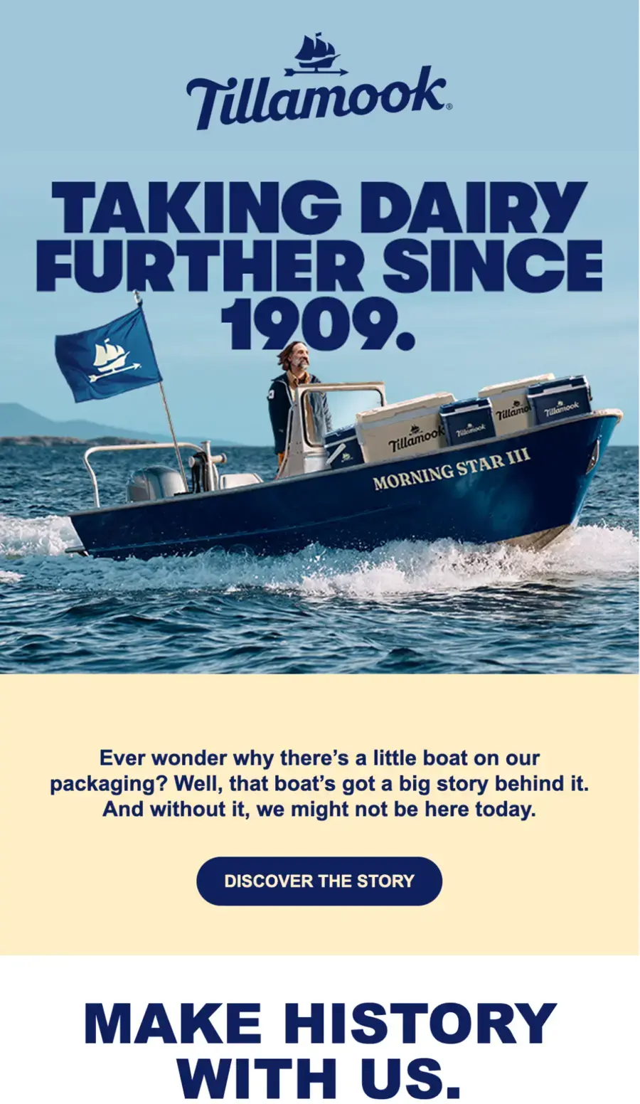 Tillamook newsletter rebuild